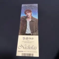 &TEAM NICHOLAS 雪明かり アニメイト チケット風カード