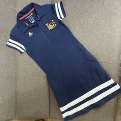 le coq sportif ネイビー ポロワンピース
