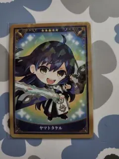 FGO ヤマトタケル 最終再臨展 缶バッジ＆コレクションカードセット