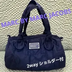 ☆MARC BY MARC JACOBS☆ 　　黒キルティングバック 2way
