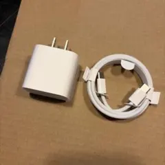 【Apple純正】Apple 20W USB-C充電器と編み込み式ケーブル