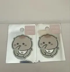 ★ちいかわベビーChiikawa Baby プチステッカーくりまんじゅう2枚★