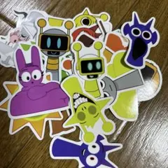 アニメキャラクターシールセット