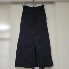 GU ロングデニムスカート