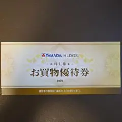 [2026/6月末期限] ヤマダ電機 お買物優待券 10枚(¥5,000分)