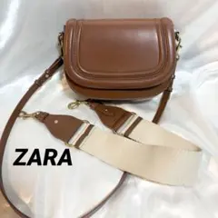ZARA✨フラップ付きショルダーバッグ