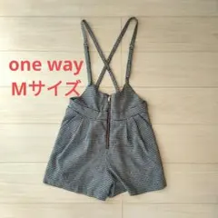one way サロペット　Mサイズ