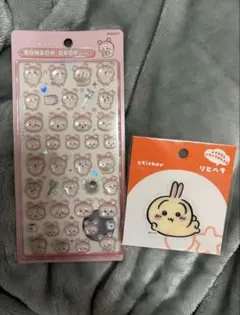 日本国内正規品　ちいかわ　ボンボンドロップシール　古本屋　第二弾