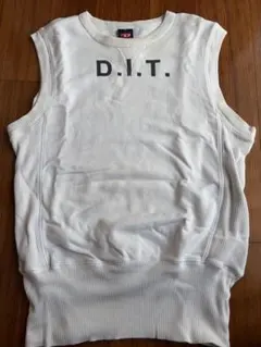 DIESEL D.I.T. ノースリーブ スウェット ホワイト メンズ　Sのサムネイル