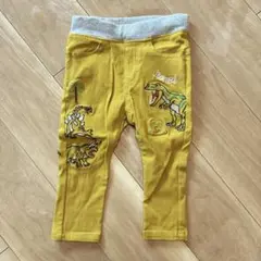 kladskap 恐竜いっぱい刺しゅう9分丈テーパードパンツ