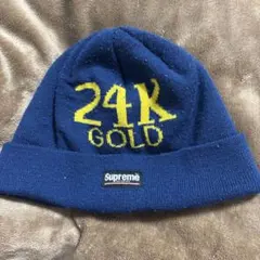 Supreme 24K GOLD ニット帽
