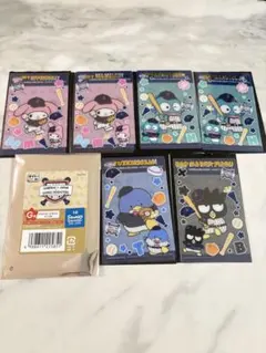 G賞 クリアカードセット タイトーくじ サンリオ 侍ジャパン WBC 6枚