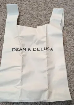 【良品】DEAN & DELUCA ミニマムエコバッグホワイト