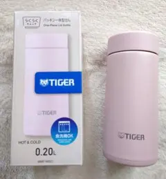 【美品】タイガー 水筒 200ml MMP-W021 フレッシュピンクのサムネイル