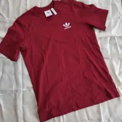 アディダス　レッド 　バッグプリントS