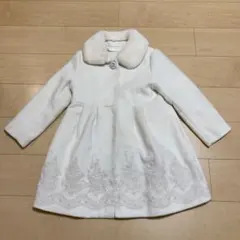 axes femme ファーコート 130 刺繍 襟取り外し可