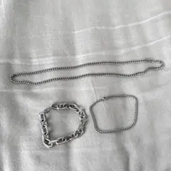 ネックレス necklace ブレスレット bracelet 銀 シルバー