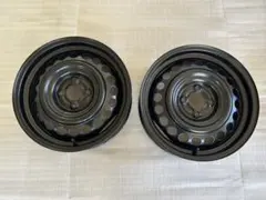 日産純正 2本 メッキホイール 16インチ E52 - メルカリ