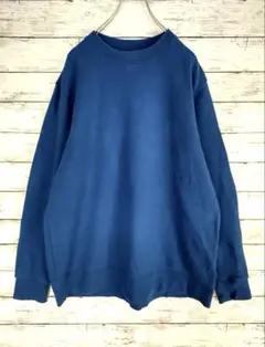 10/25まで限定 Goodiellow スウェット 裏起毛 ブルー XL