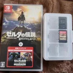 新品未開封 ゼルダの伝説 ブレスオブザワイルド+エキスパンションパス