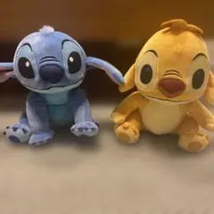 スティッチ　フィギュア　セット　リロイ　ルーベン　枕投げ 肩乗りFig. リロ & スティッチ ルーベン - メルカリ