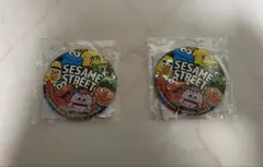 セサミストリート 缶バッジ 2個セット