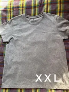 無印良品　半袖Tシャツ グレー XXL
