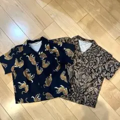 LittleWEEKEND 半袖シャツセット 90cm