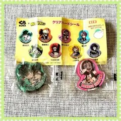 【非売品✨】　僕のヒーローアカデミア　くら寿司　クリアハードシール　2個セット
