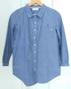 小さいサイズ　長袖チュニックシャツ