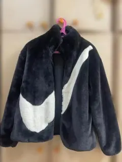 NIKE フェイクファージャケット ブラック Mサイズ