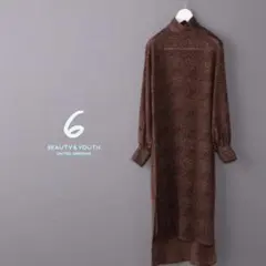 未使用　ロク プリントワンピース　ビューティアンドユースユナイテッドアローズ