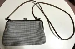 がま口ショルダーバック