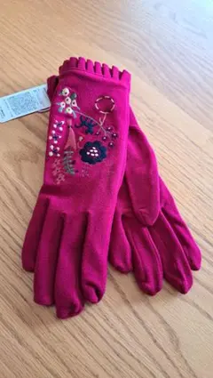 Atsuko Matano 刺繍入りレディース手袋のサムネイル