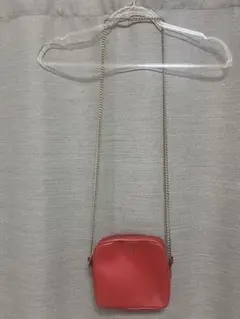 （最終セール）FURLA 赤 レザー ショルダーバッグ