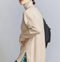 【BEAUTY&YOUTH 】 ミラノリブタートルネックニットプルオーバー