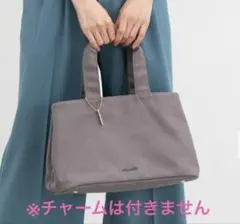 Honeys ハニーズ トートバッグ キャンバスバッグ チャコールグレーのサムネイル