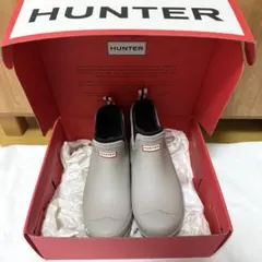 HUNTER レディース プレイチェルシーネオプレーンブーツSTEALL 23㎝