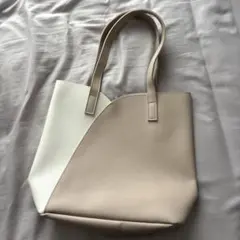 トートバッグ アイボリー ベージュ