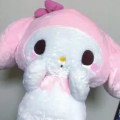 マイメロディ スーパーギガジャンボ　50㌢超ビックサイズ　タグ付き　マイメロ