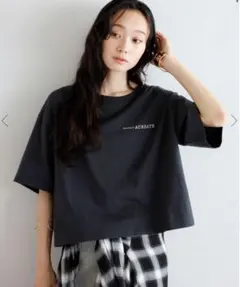 【新品・タグ付】【汗染み防止】AUREATE ワンポイントTシャツのサムネイル