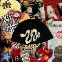 ビーニー ニット帽 クロシェハット クラッシャーハット