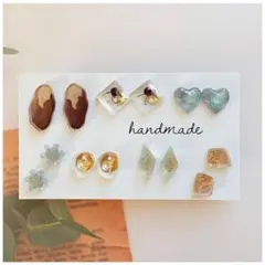 ハンドメイド　ピアス　まとめ売り
