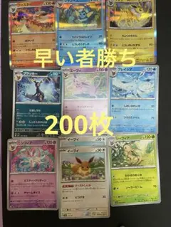 ポケモンカードまとめ売り　引退品　大量　ブイズ