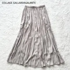 美品 COLLAGE GALLARDAGALANTE ドット柄 プリーツスカート
