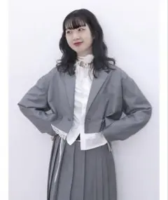 jouetie ヘムレースショートジャケット　ショートジャケットのサムネイル