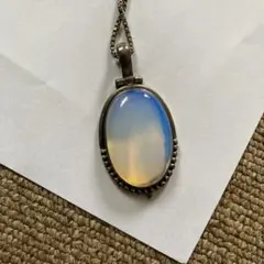 天然石 ローズクオーツ ペンダント