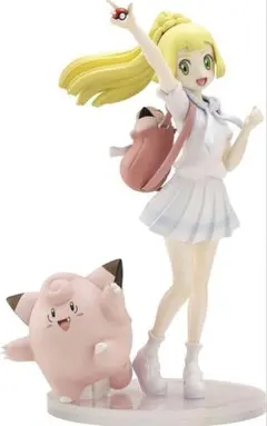 【新品・未開封】ポケモンセンターオリジナル フィギュア がんばリーリエ&ピッピ