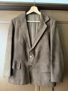 レザージャケット スウェード テーラードジャケット