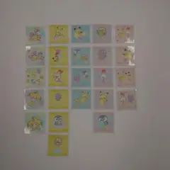 ポケモン　ポケピースウエハースシール　 24枚セット